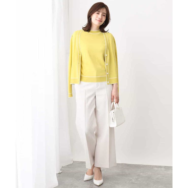 [名品シリーズ]ストレッチワイドパンツ/WEB限定サイズあり/洗える | OFUON | 詳細画像7 