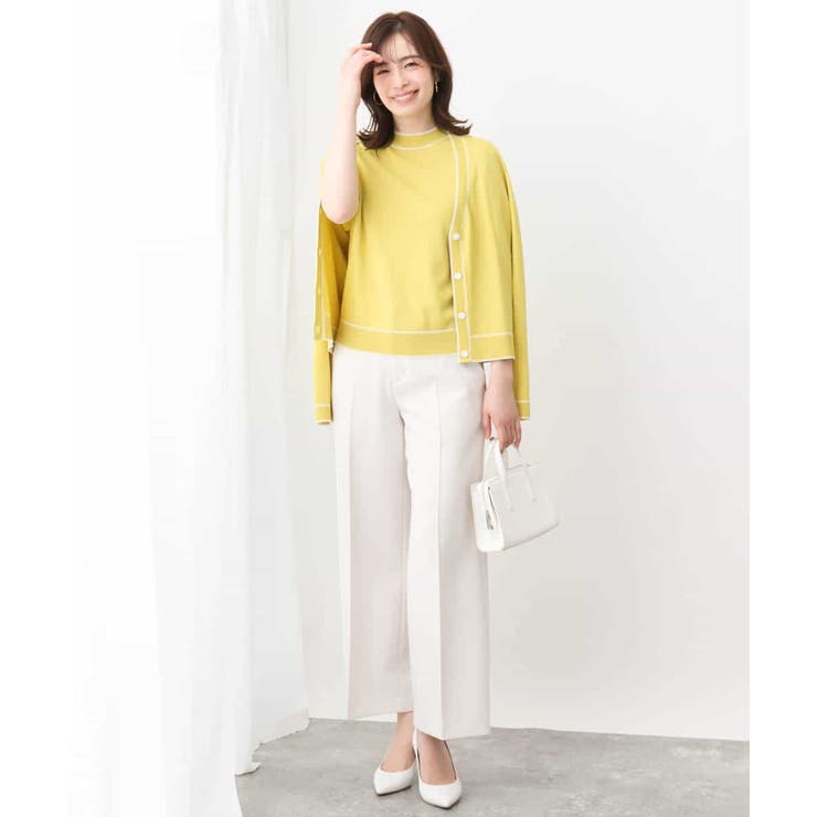 [名品シリーズ]ストレッチワイドパンツ/WEB限定サイズあり/洗える | OFUON | 詳細画像9 