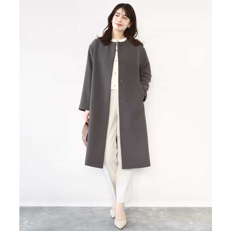 ダブルクロス テーパードパンツ/洗える | OFUON | 詳細画像33 