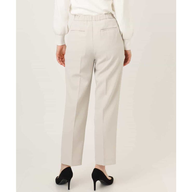 ダブルクロス テーパードパンツ/洗える | OFUON | 詳細画像40 