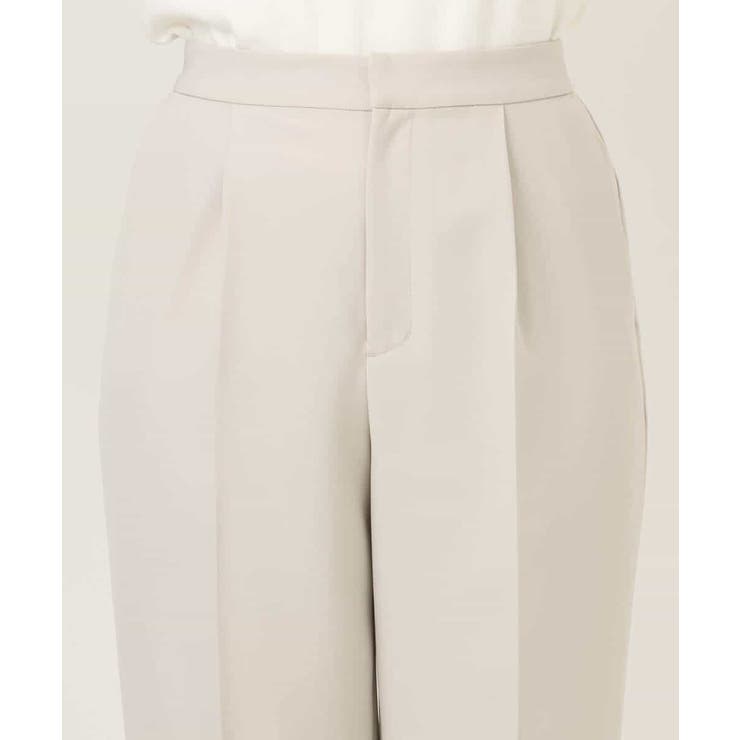 ダブルクロス テーパードパンツ/洗える | OFUON | 詳細画像41 