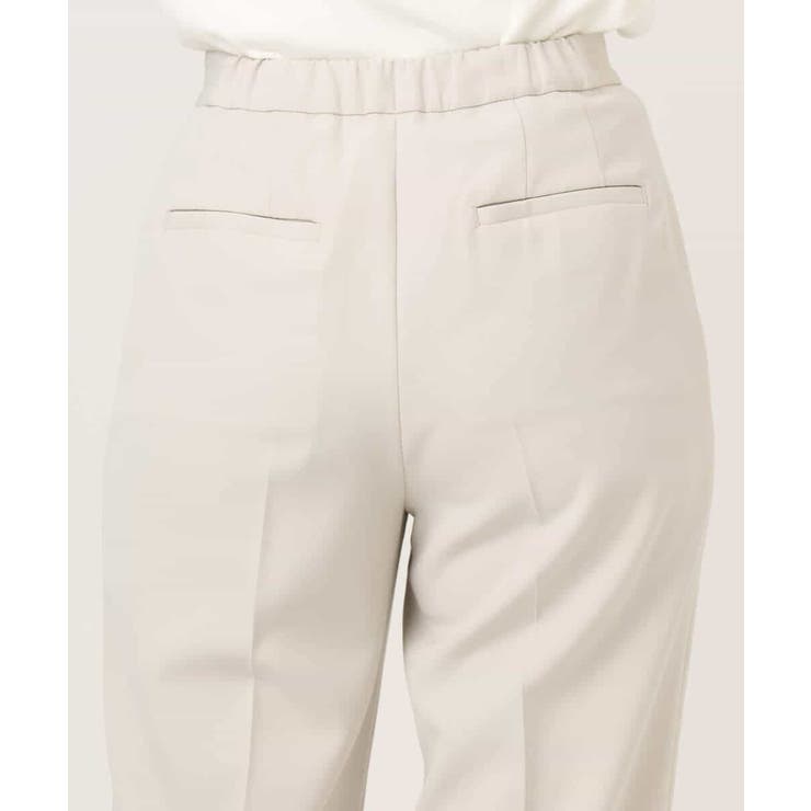 ダブルクロス テーパードパンツ/洗える | OFUON | 詳細画像42 