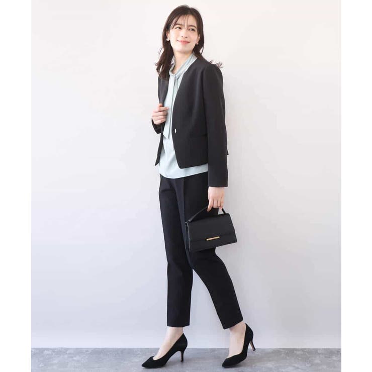 [名品シリーズ]ストレッチテーパードパンツ/洗える | OFUON | 詳細画像23 