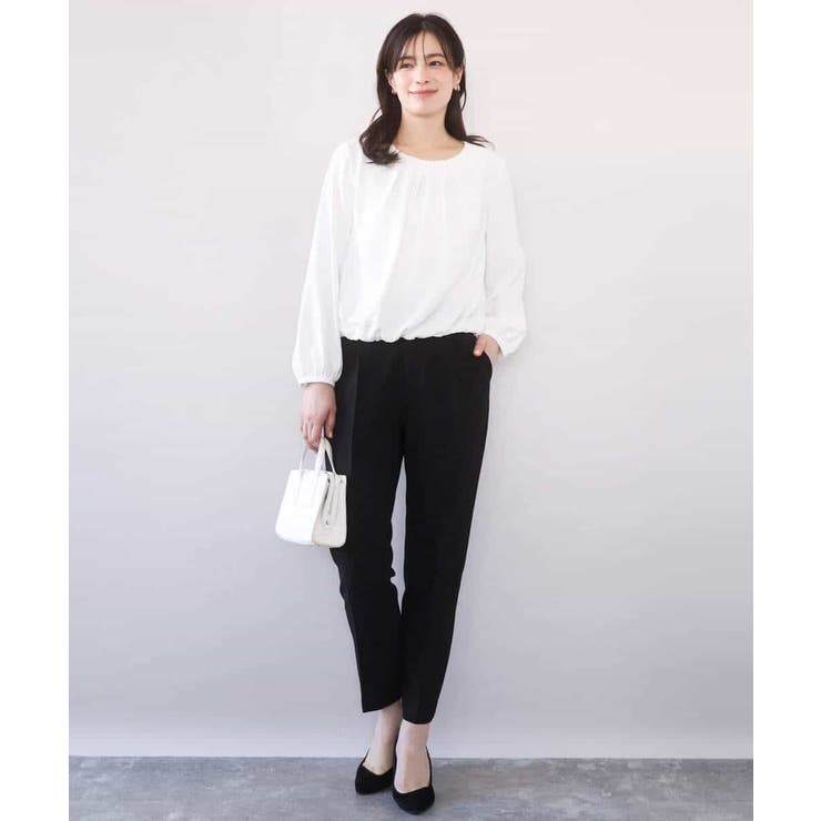 [名品シリーズ]ストレッチテーパードパンツ/洗える | OFUON | 詳細画像24 