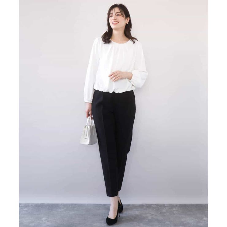 [名品シリーズ]ストレッチテーパードパンツ/洗える | OFUON | 詳細画像26 