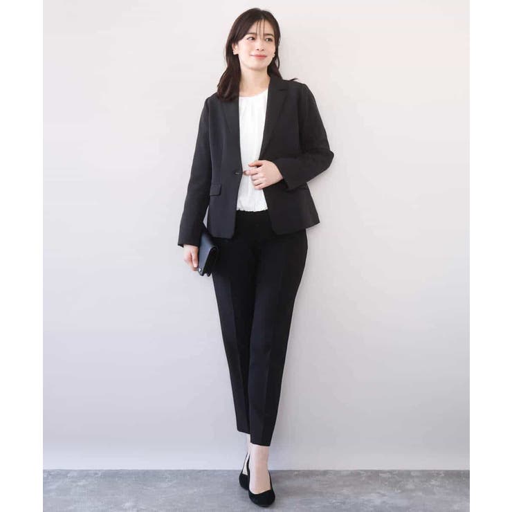 [名品シリーズ]ストレッチテーパードパンツ/洗える | OFUON | 詳細画像27 