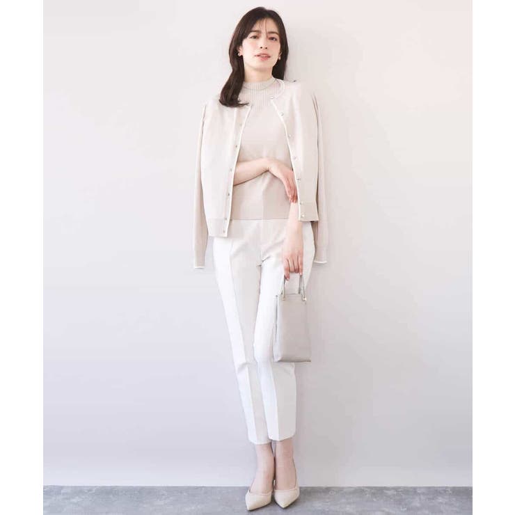 [名品シリーズ]ストレッチテーパードパンツ/洗える | OFUON | 詳細画像41 