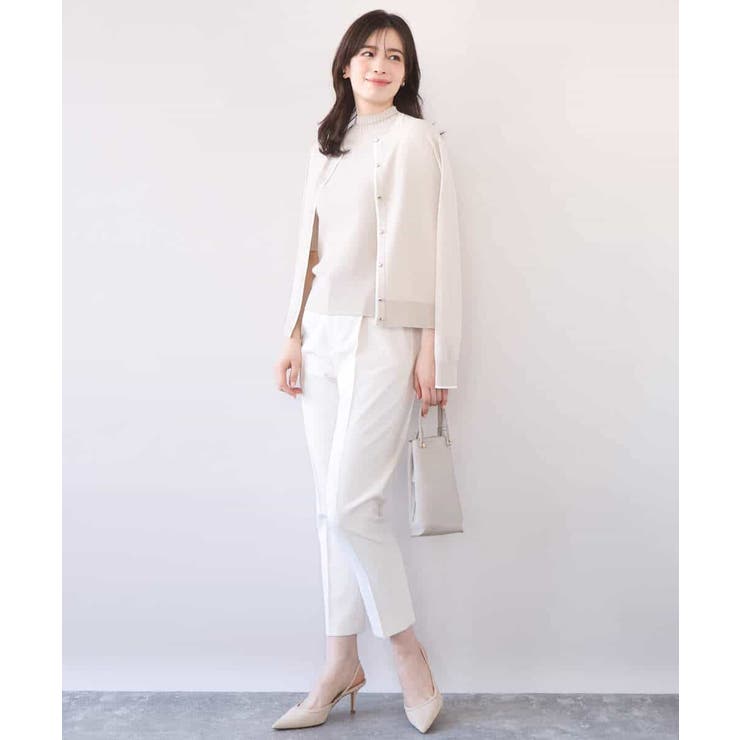 [名品シリーズ]ストレッチテーパードパンツ/洗える | OFUON | 詳細画像43 