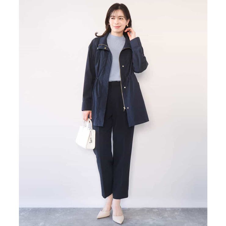 [名品シリーズ]ストレッチテーパードパンツ/洗える | OFUON | 詳細画像7 