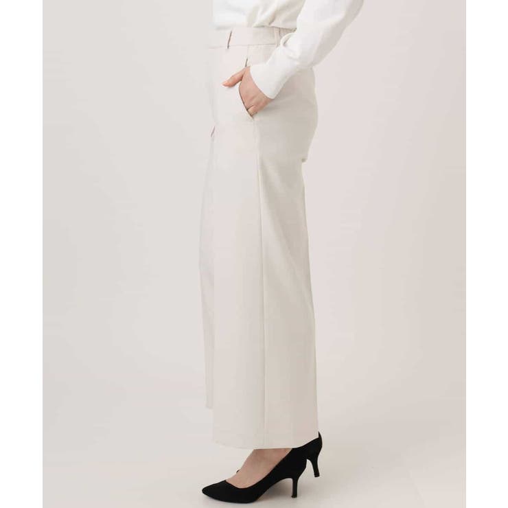 [名品シリーズ]ストレッチワイドパンツ/洗える | OFUON | 詳細画像30 