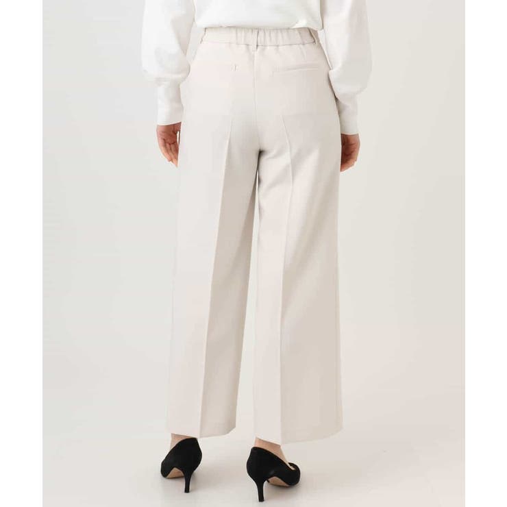 [名品シリーズ]ストレッチワイドパンツ/洗える | OFUON | 詳細画像31 