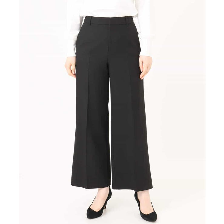 [名品シリーズ]ストレッチワイドパンツ/洗える | OFUON | 詳細画像37 