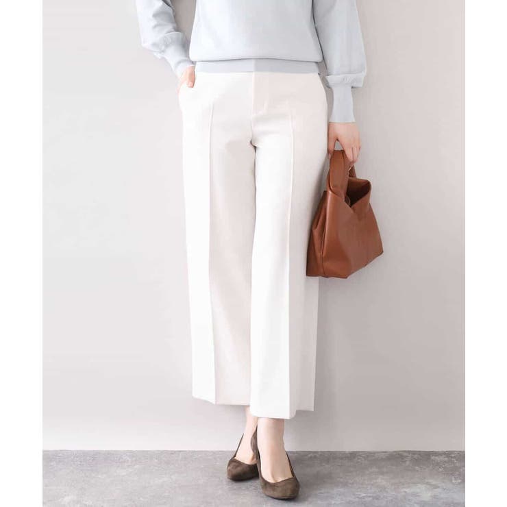 [名品シリーズ]ストレッチワイドパンツ/洗える | OFUON | 詳細画像48 