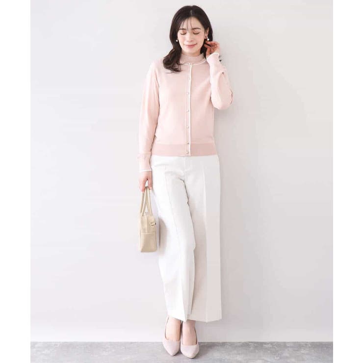 [名品シリーズ]ストレッチワイドパンツ/洗える | OFUON | 詳細画像61 