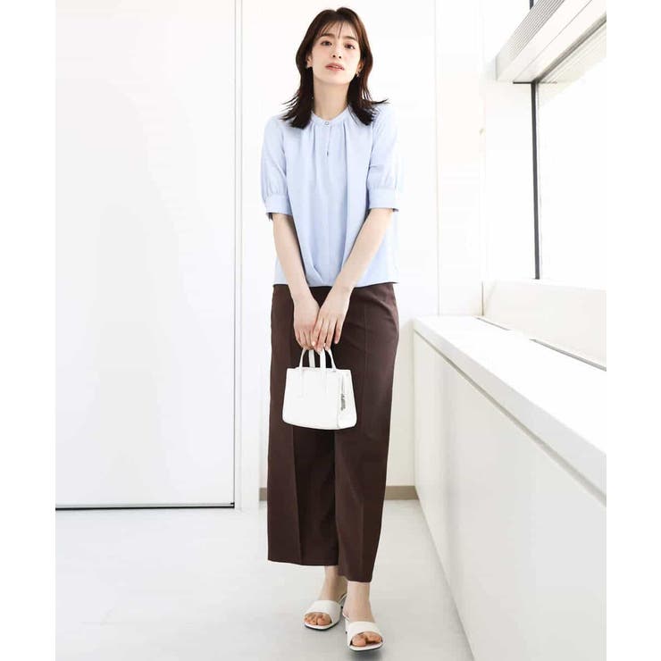 ストレッチワイドパンツ/接触冷感/洗える/WEB限定サイズあり | OFUON | 詳細画像29 
