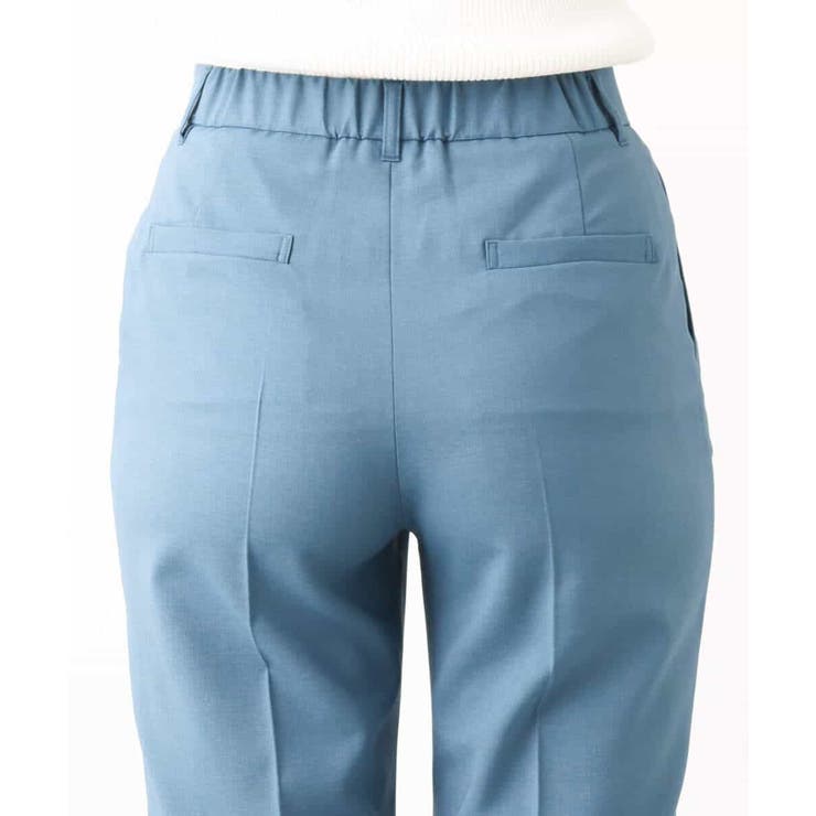 [名品シリーズ]ストレッチテーパードパンツ/洗える/WEB限定サイズ | OFUON | 詳細画像19 