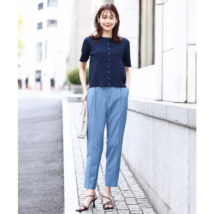 [名品シリーズ]ストレッチテーパードパンツ/洗える/WEB限定サイズ | OFUON | 詳細画像27 