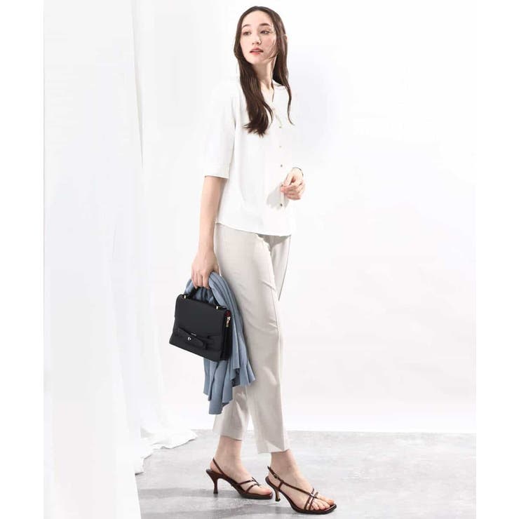 [名品シリーズ]ストレッチテーパードパンツ/洗える/WEB限定サイズ | OFUON | 詳細画像7 