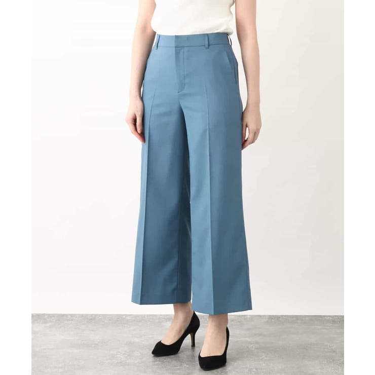 [名品シリーズ]ストレッチワイドパンツ/洗える/WEB限定サイズ | OFUON | 詳細画像22 