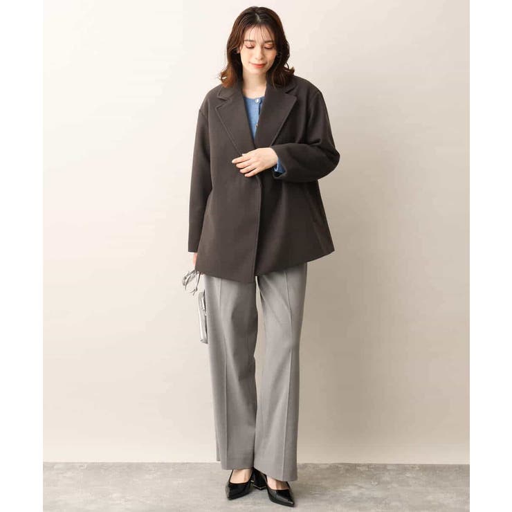 ミニブークレーニットカーディガン/洗える/WEB限定サイズあり | OFUON | 詳細画像16 