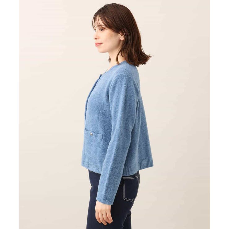 ミニブークレーニットカーディガン/洗える/WEB限定サイズあり | OFUON | 詳細画像19 