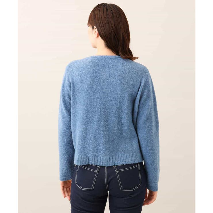 ミニブークレーニットカーディガン/洗える/WEB限定サイズあり | OFUON | 詳細画像20 