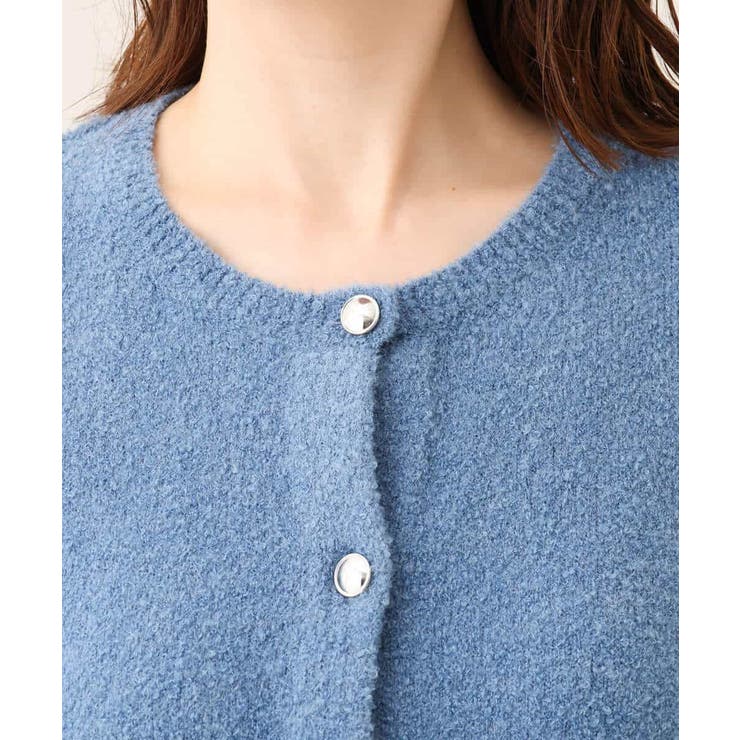 ミニブークレーニットカーディガン/洗える/WEB限定サイズあり | OFUON | 詳細画像21 