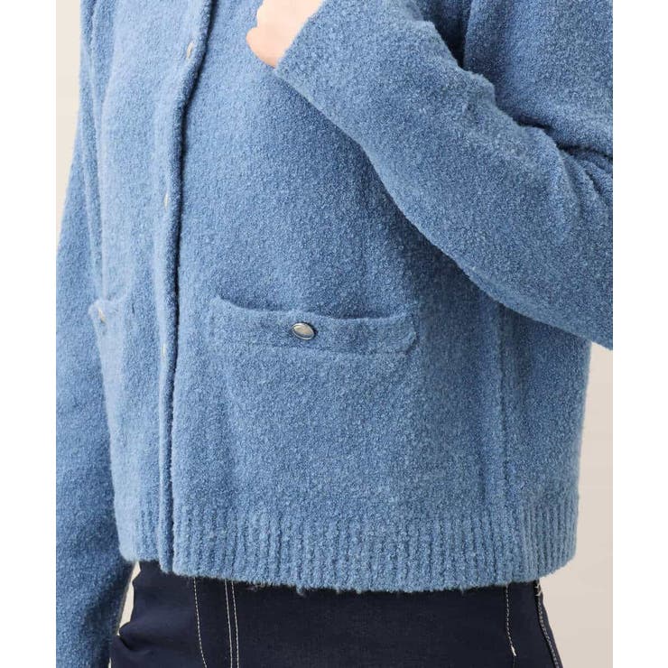 ミニブークレーニットカーディガン/洗える/WEB限定サイズあり | OFUON | 詳細画像24 