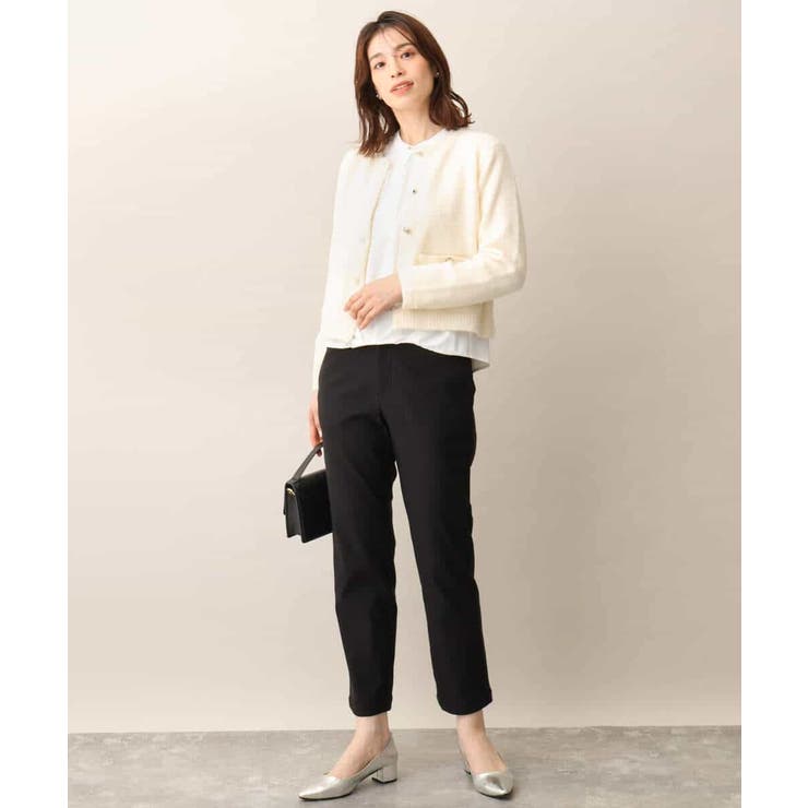 ミニブークレーニットカーディガン/洗える/WEB限定サイズあり | OFUON | 詳細画像5 