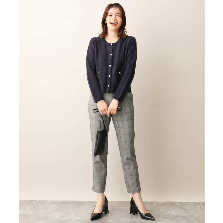 ミニブークレーニットカーディガン/洗える/WEB限定サイズあり | OFUON | 詳細画像8 