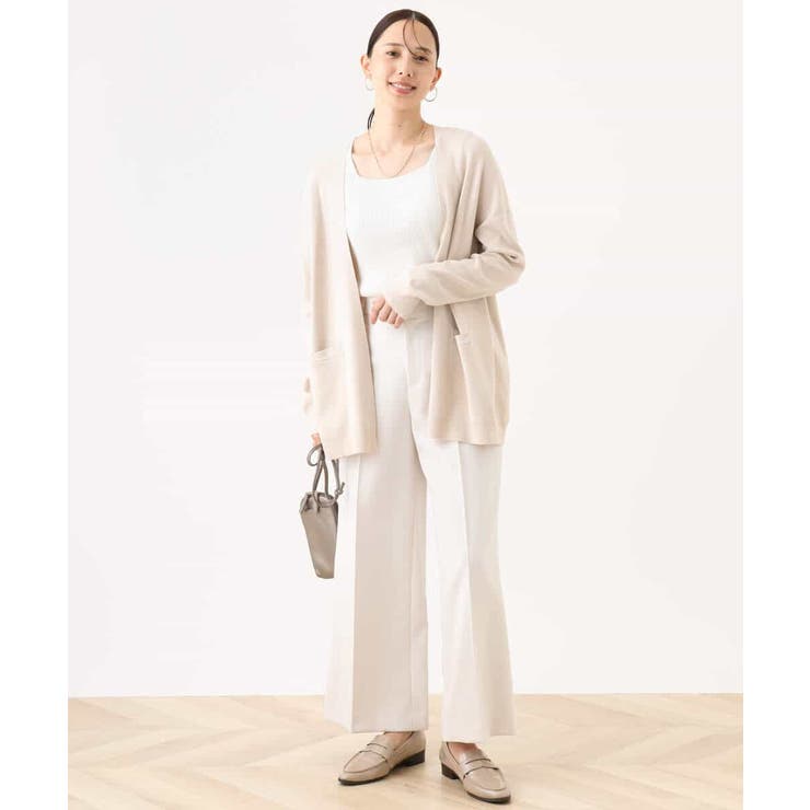着流しニットカーディガン/洗える/WEB限定 | OFUON | 詳細画像10 