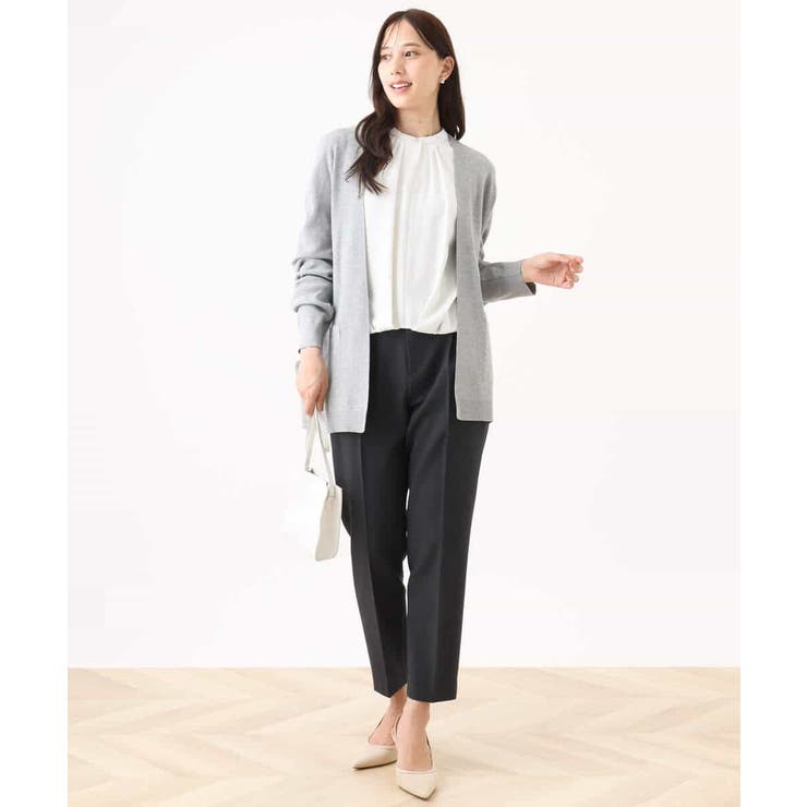 着流しニットカーディガン/洗える/WEB限定 | OFUON | 詳細画像13 