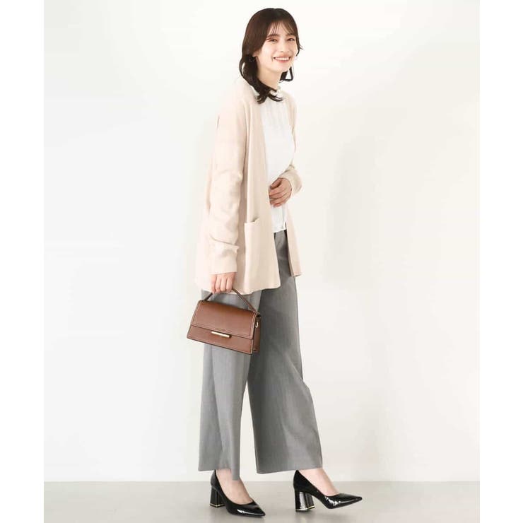 着流しニットカーディガン/洗える/WEB限定 | OFUON | 詳細画像16 