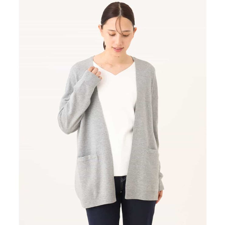 着流しニットカーディガン/洗える/WEB限定 | OFUON | 詳細画像21 