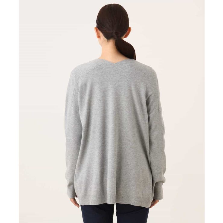 着流しニットカーディガン/洗える/WEB限定 | OFUON | 詳細画像23 