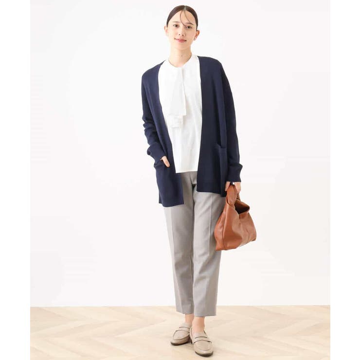 着流しニットカーディガン/洗える/WEB限定 | OFUON | 詳細画像3 