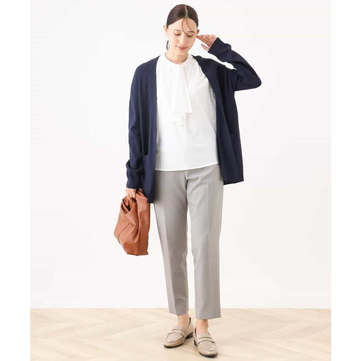 着流しニットカーディガン/洗える/WEB限定 | OFUON | 詳細画像5 