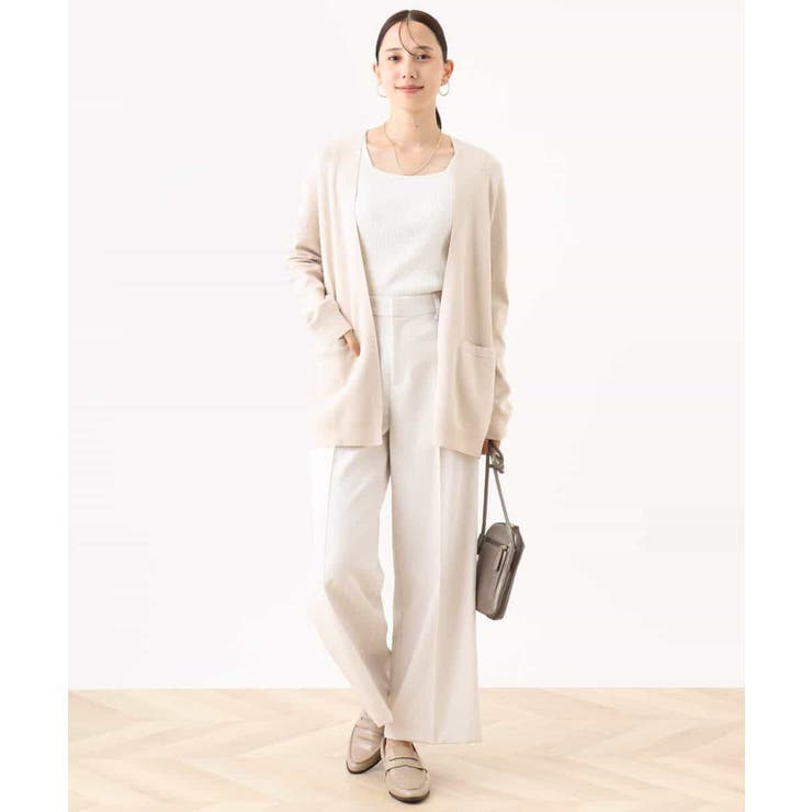 着流しニットカーディガン/洗える/WEB限定 | OFUON | 詳細画像7 