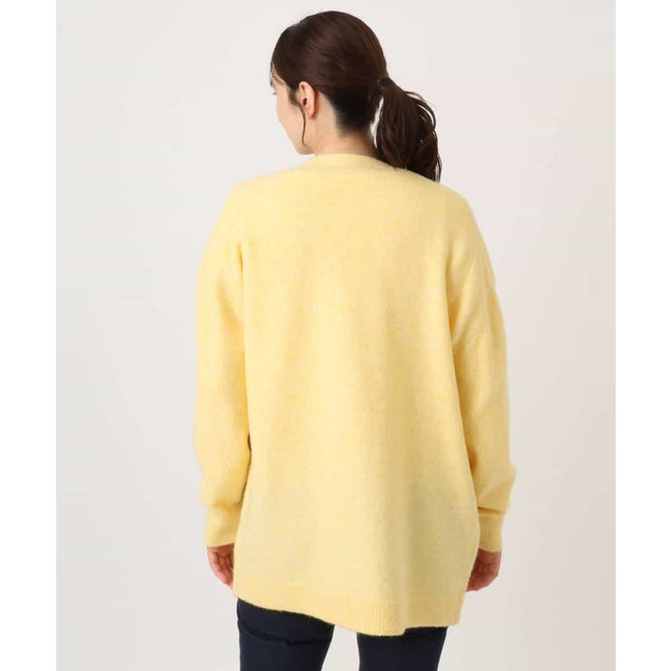 ソフト起毛ニットカーディガン/洗える/WEB限定サイズあり | OFUON | 詳細画像19 