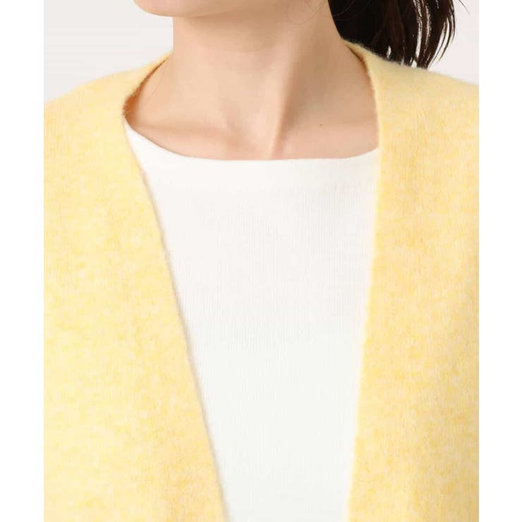 ソフト起毛ニットカーディガン/洗える/WEB限定サイズあり | OFUON | 詳細画像20 