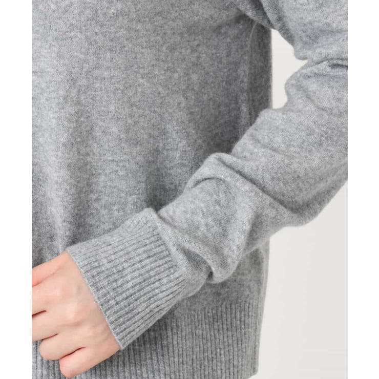 スカラップレース配色ニットカーディガン/洗える/WEB限定サイズあり | OFUON | 詳細画像2 