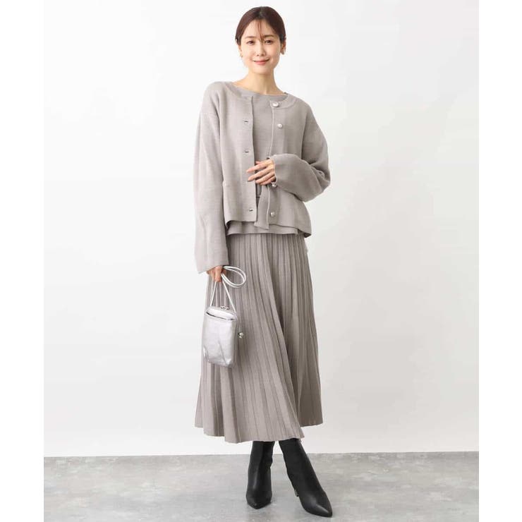 ニットカーディガン/洗える | OFUON | 詳細画像10 