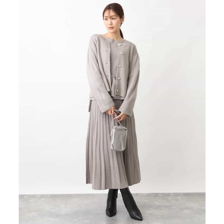 ニットカーディガン/洗える | OFUON | 詳細画像11 