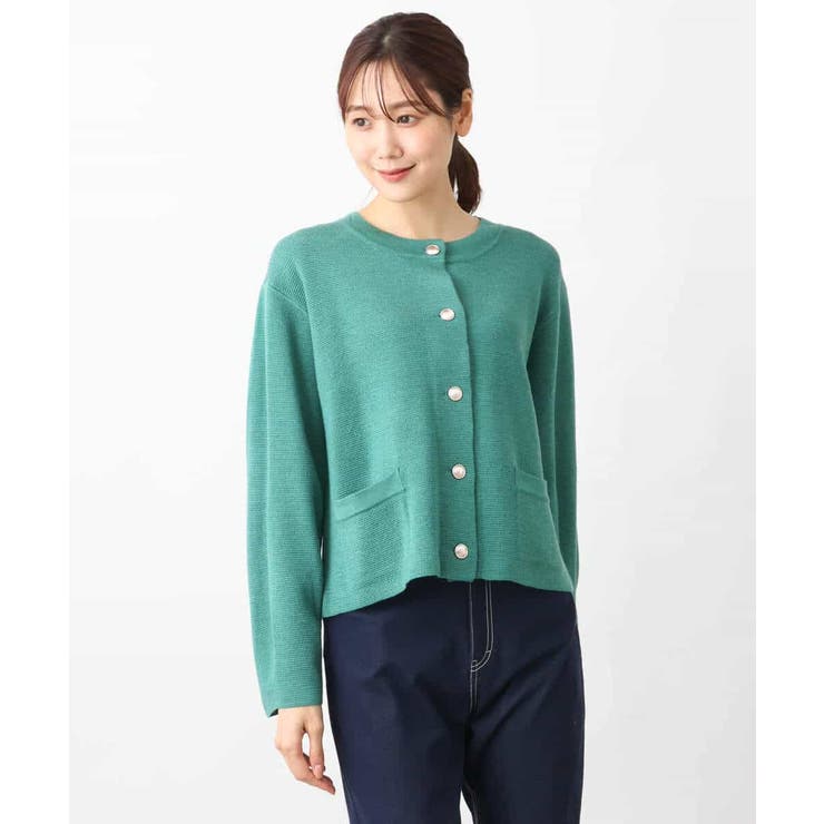 ニットカーディガン/洗える | OFUON | 詳細画像17 