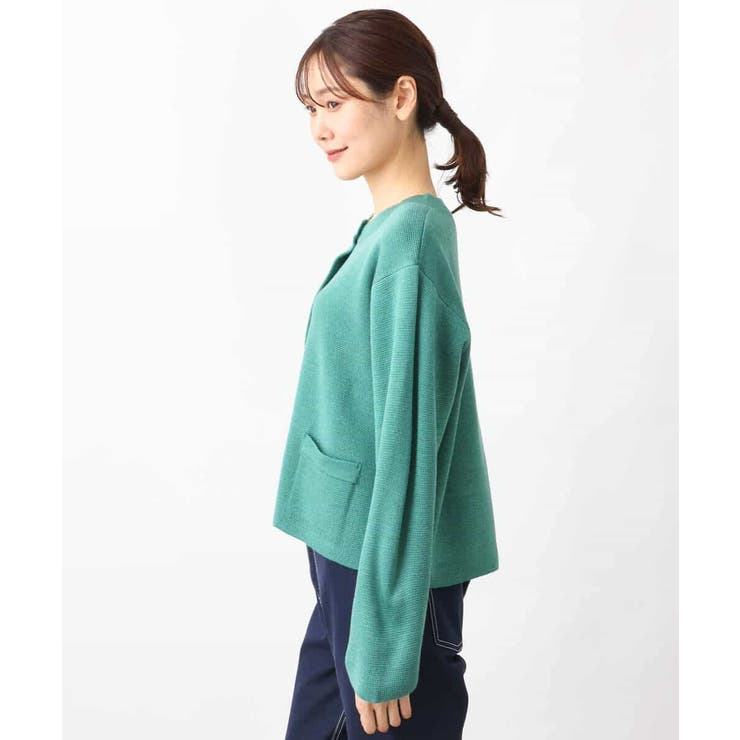 ニットカーディガン/洗える | OFUON | 詳細画像18 