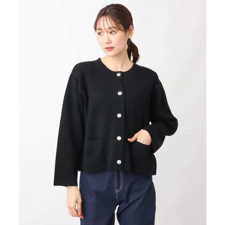 ニットカーディガン/洗える | OFUON | 詳細画像26 