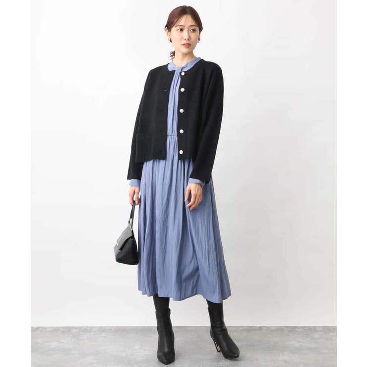 ニットカーディガン/洗える | OFUON | 詳細画像3 