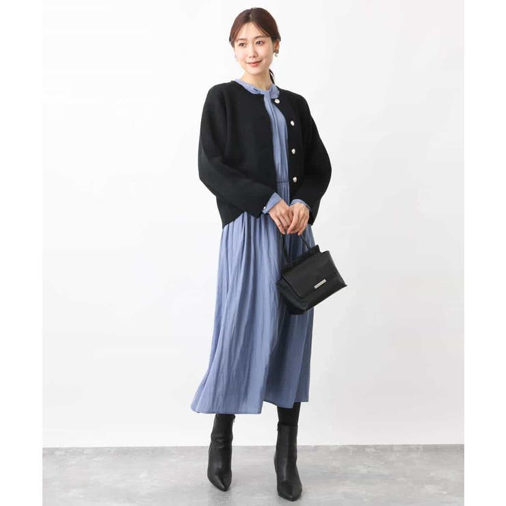 ニットカーディガン/洗える | OFUON | 詳細画像4 