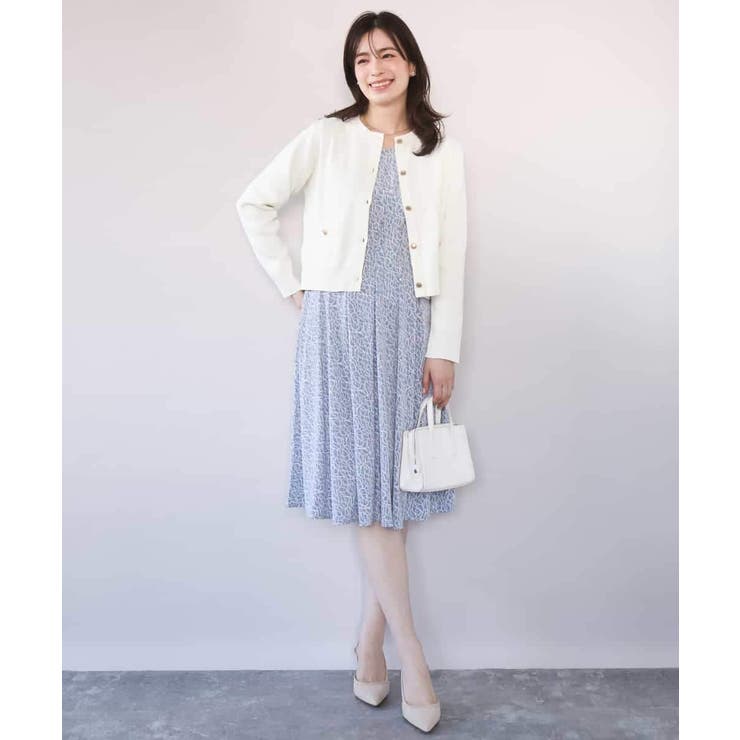 ジャケットライクニットカーディガン/洗える/WEB限定 | OFUON | 詳細画像21 