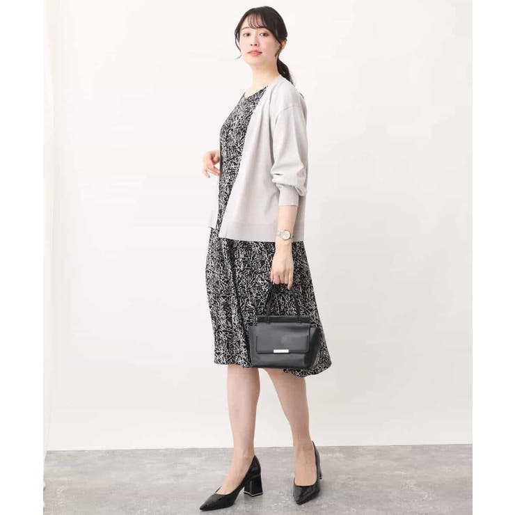 コクーンスリーブ着流しカーディガン/洗える | OFUON | 詳細画像10 